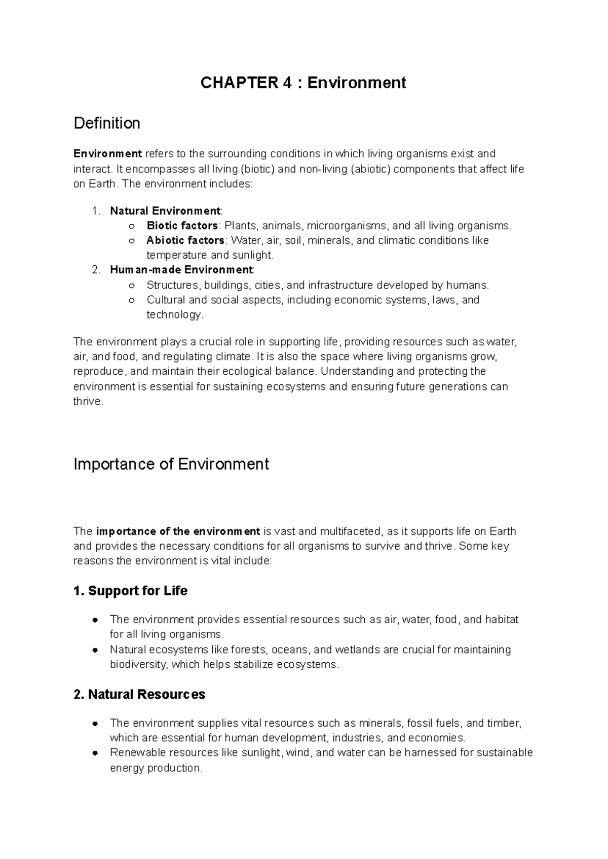 chapter-4-summary-chapter-4-environment-definition-environment
