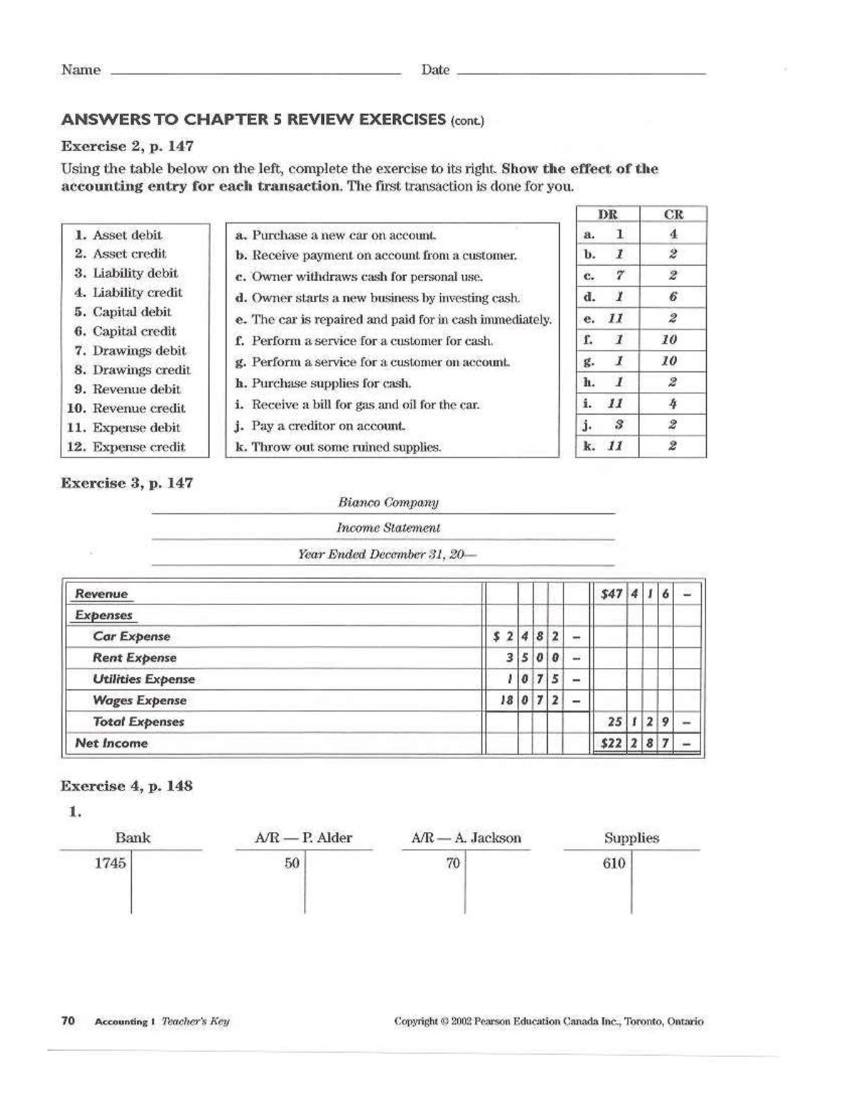 Income Statements Review Answers - MATH 108 - Studocu