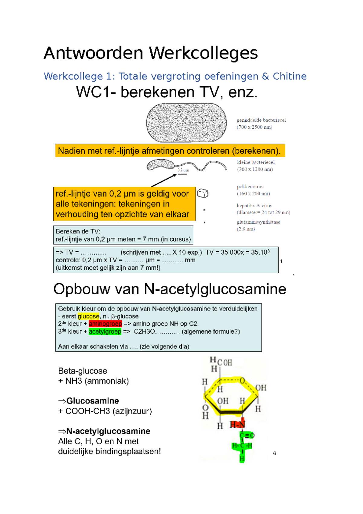 Antwoorden Werkcolleges - Antwoorden Werkcolleges Werkcollege 1: Totale ...