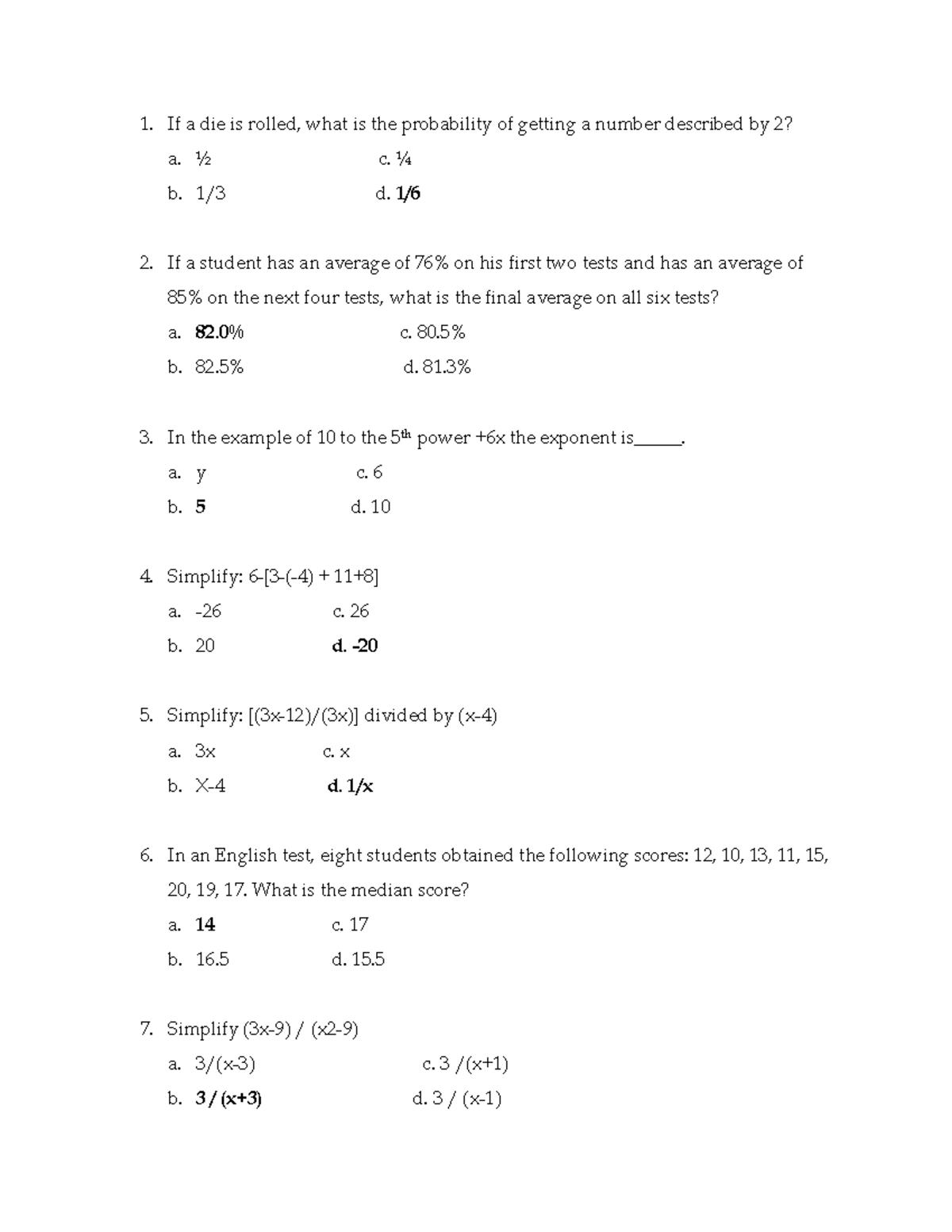 LET 16 - Variety: Reviewer Variety for Licensure Examination for ...