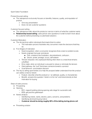 236 Chapter 8 - Congelio; SPT 236 - Trial Close Jus because prospect ...