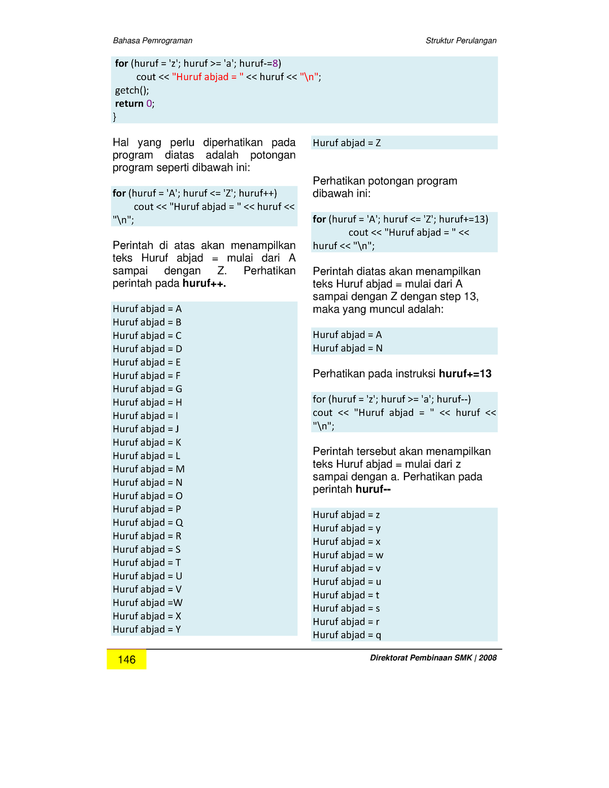 Buku Bahasa Pemrograman Lengkap-52 - Bahasa Pemrograman Struktur ...