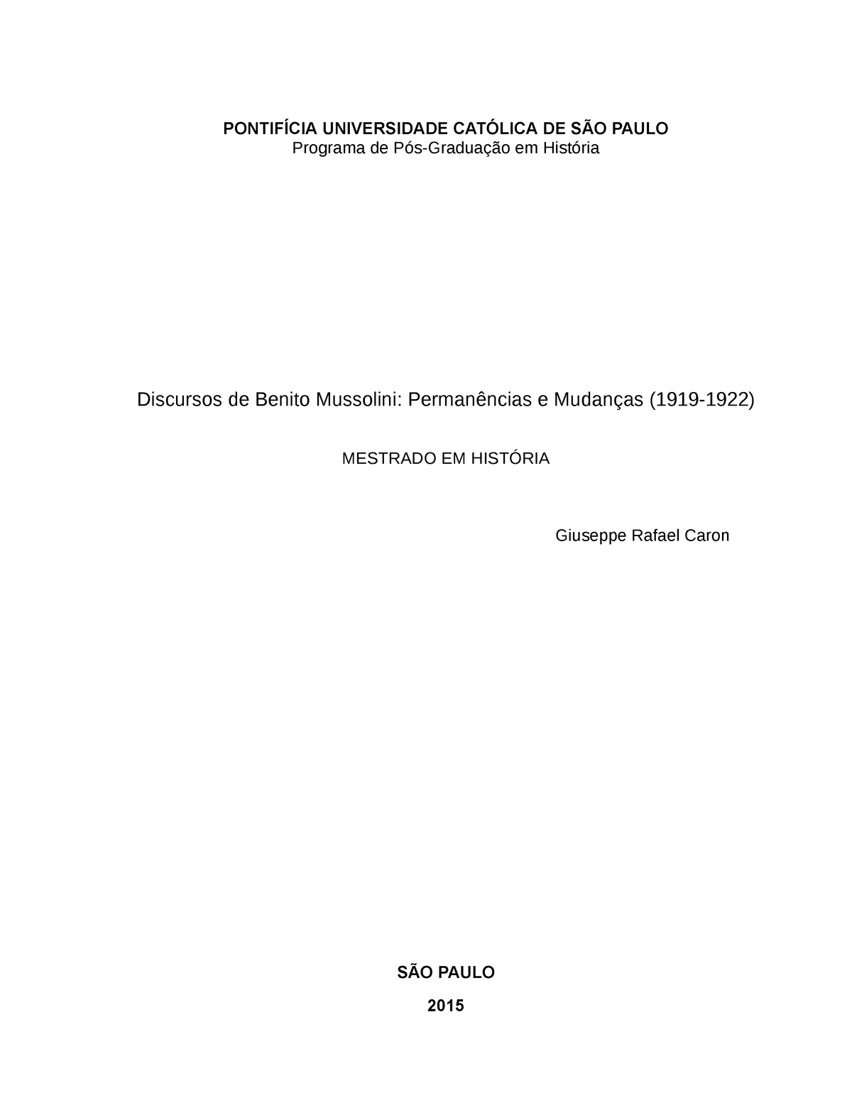 Discursos da Revolução by Benito Mussolini