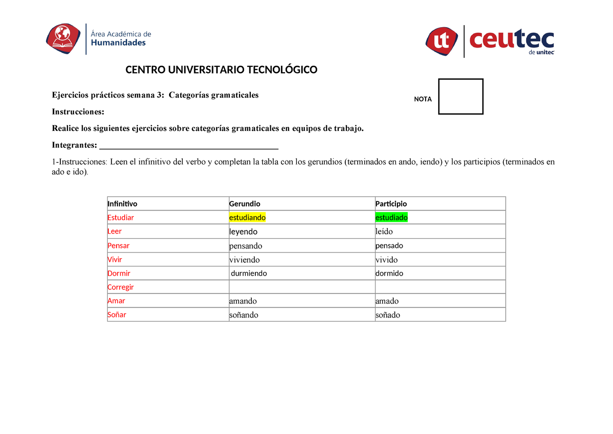 Ejercicio+Categor%C3%ADas+gramaticales+y+oraci%C3%B3n+gramatical-1 ...