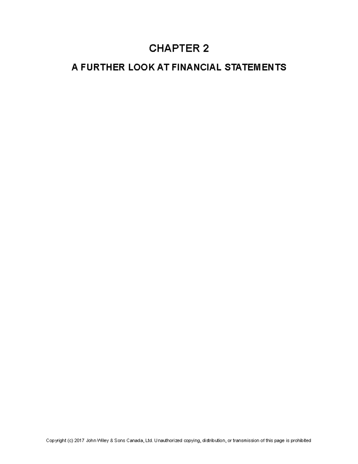 Tb02 - textbank - CHAPTER 2 A FURTHER LOOK AT FINANCIAL STATEMENTS 2 ...