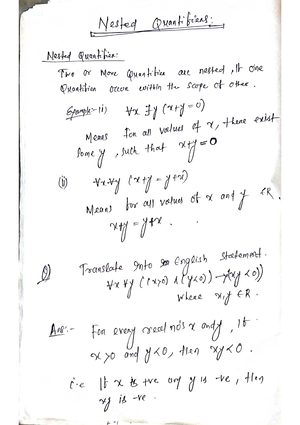 Discrete Mathematics - Studocu