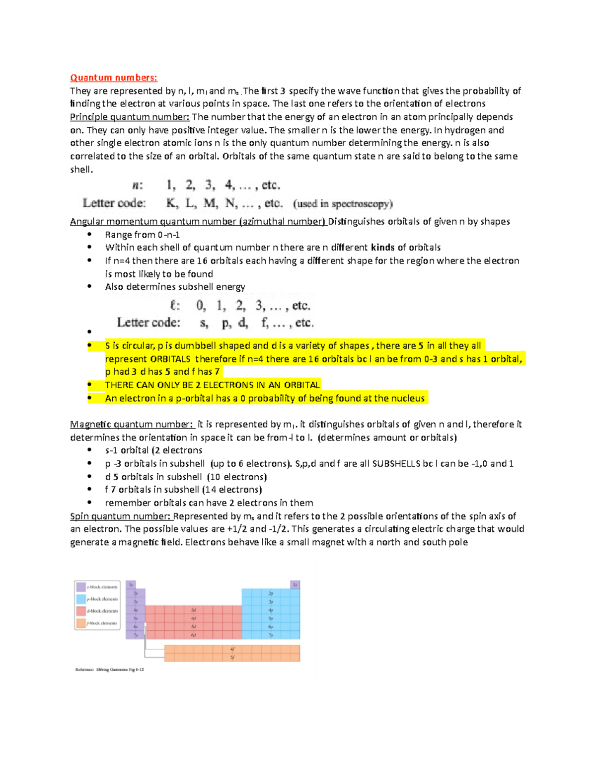 Chem 1040 Review Pt 2 - I Did Chem 1040 In Second Semester. I Got A 92 ...