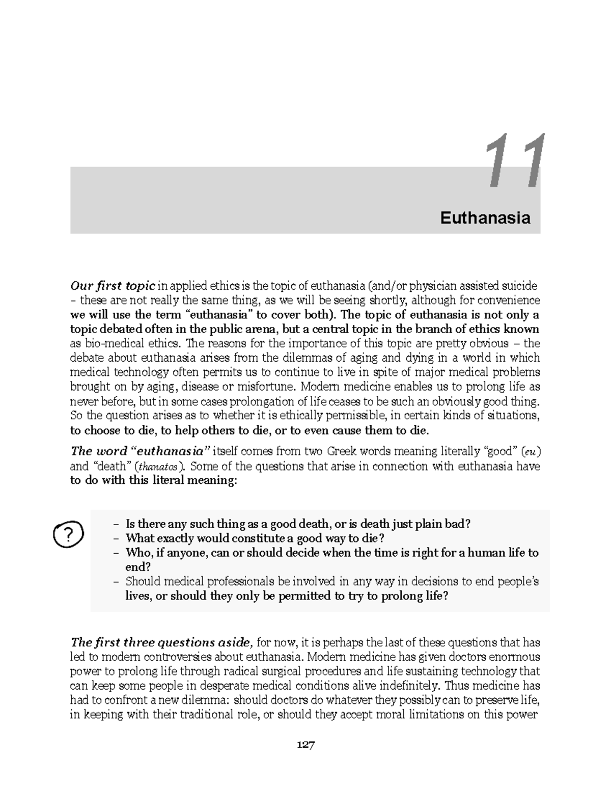 case study euthanasia ethics