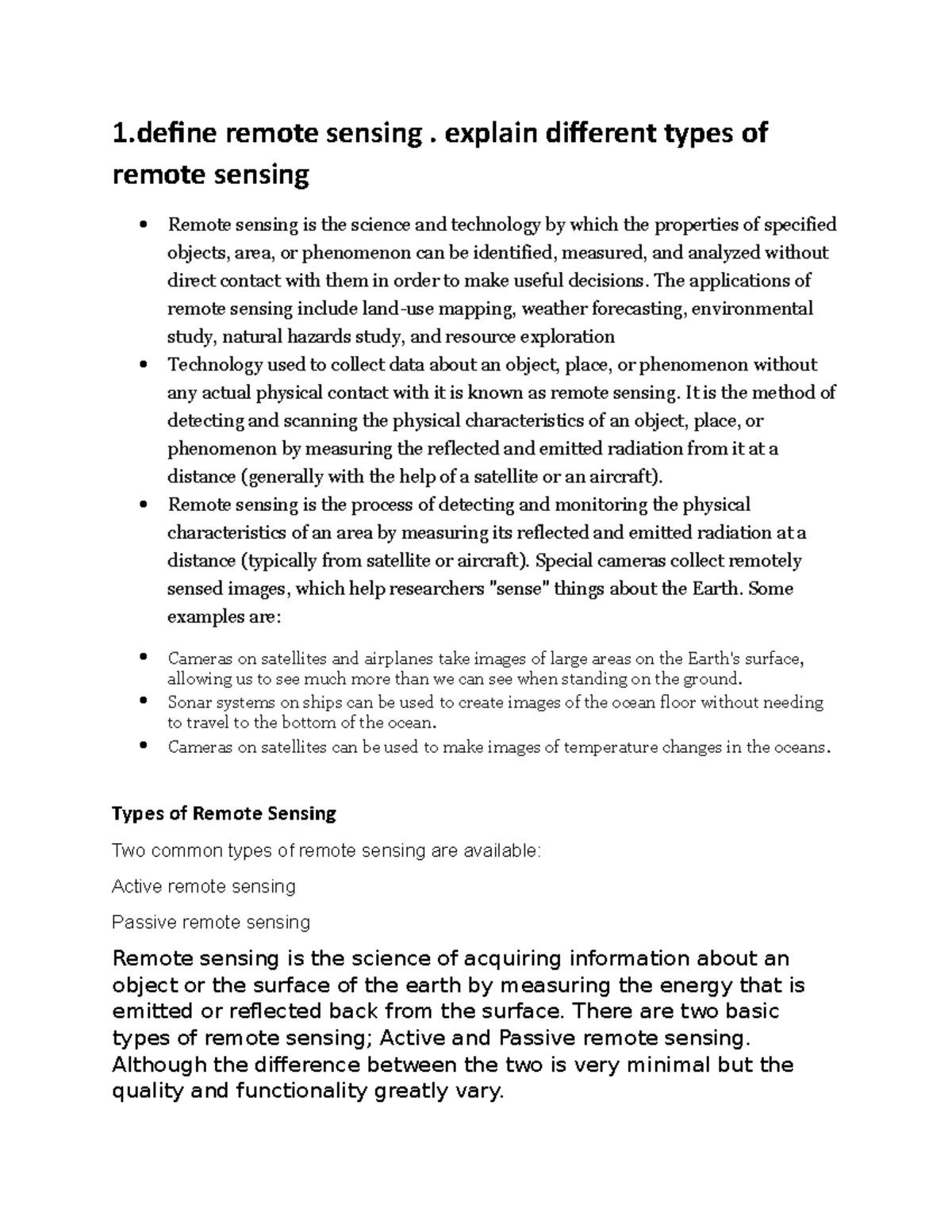 remote-sensing-asssignment-1-remote-sensing-explain-different