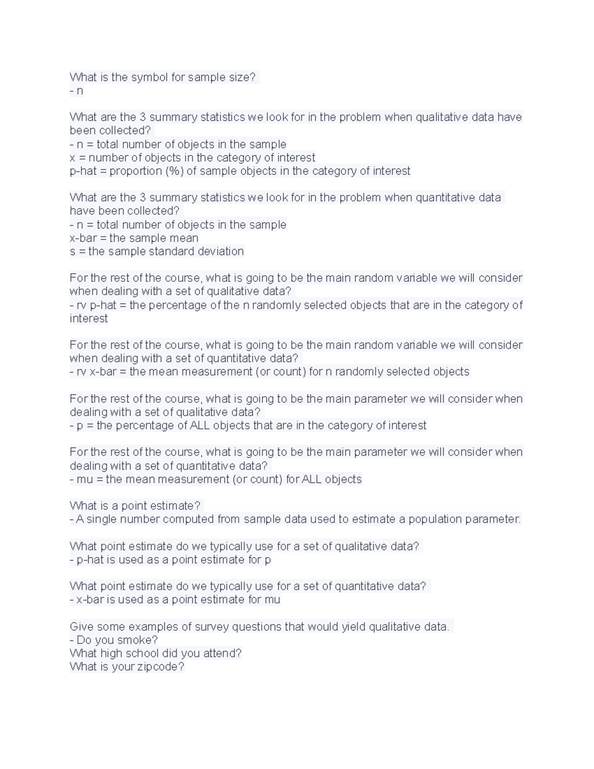 statistics-using-technology-chapter-9-what-is-the-symbol-for-sample