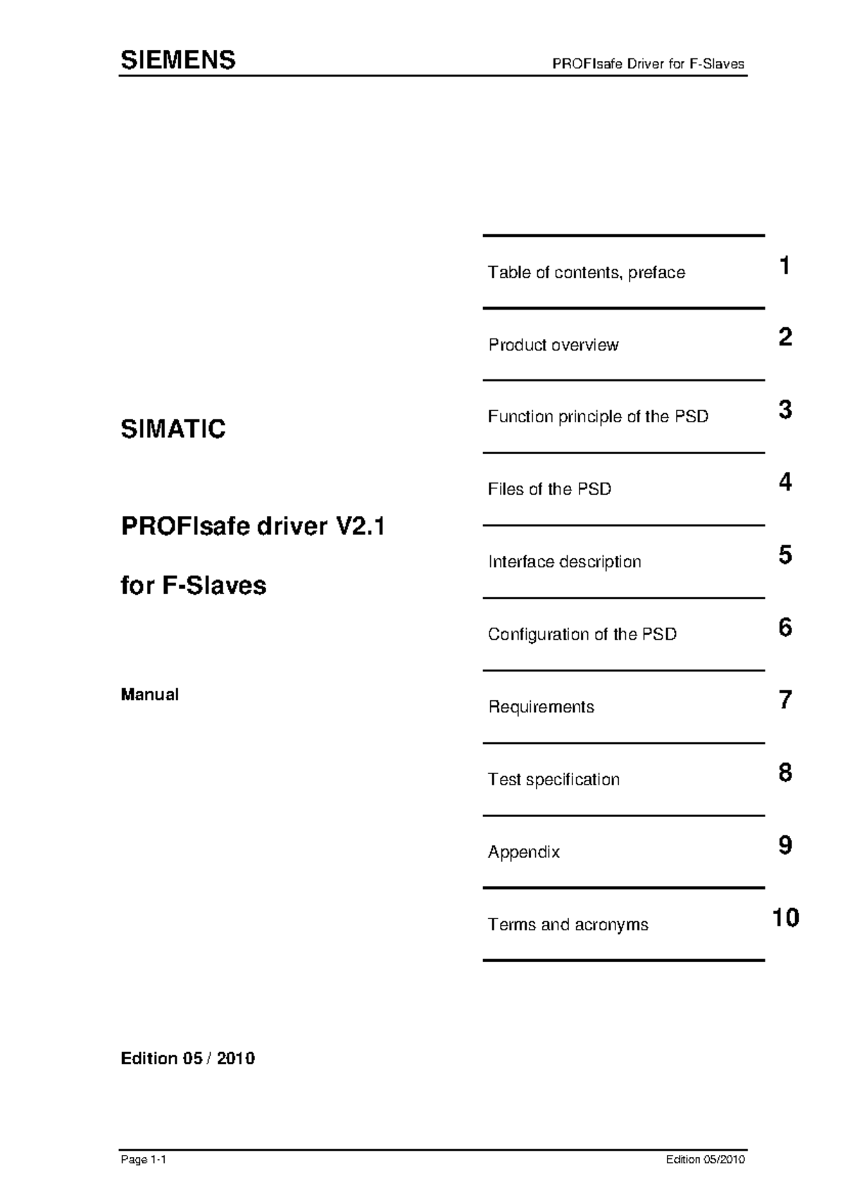 HB PST 2010 05 ENU - Apuntes - SIMATIC for F-Slaves Technical safety ...