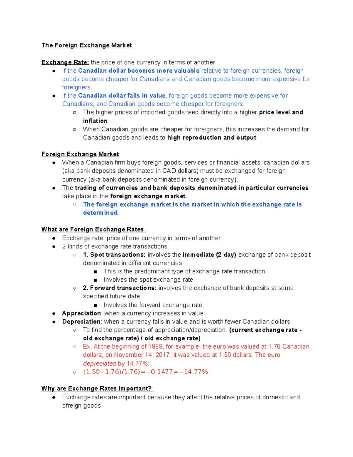 EC223 - Chapter 18 - Highly detailed textbook notes - could read this ...