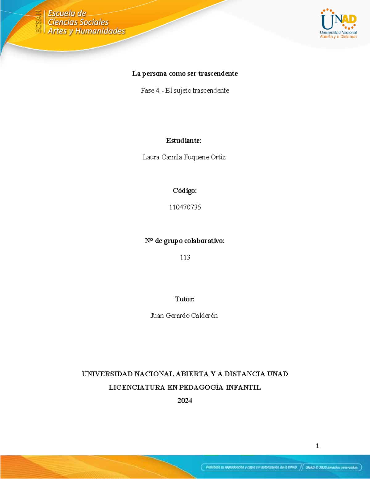 Anexo formato 1 - RAE - holiii - La persona como ser trascendente Fase ...