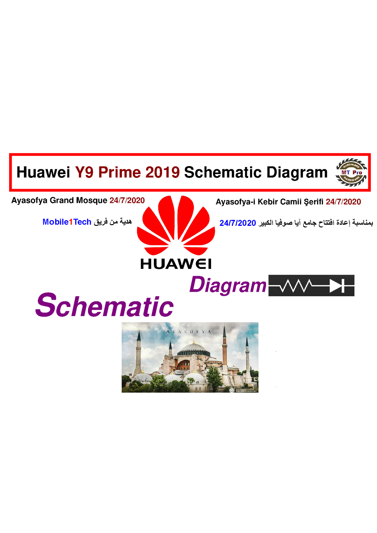 Y9 Prime 2019 Schematic Diagram - Schematic Diagram ####### A ####### D