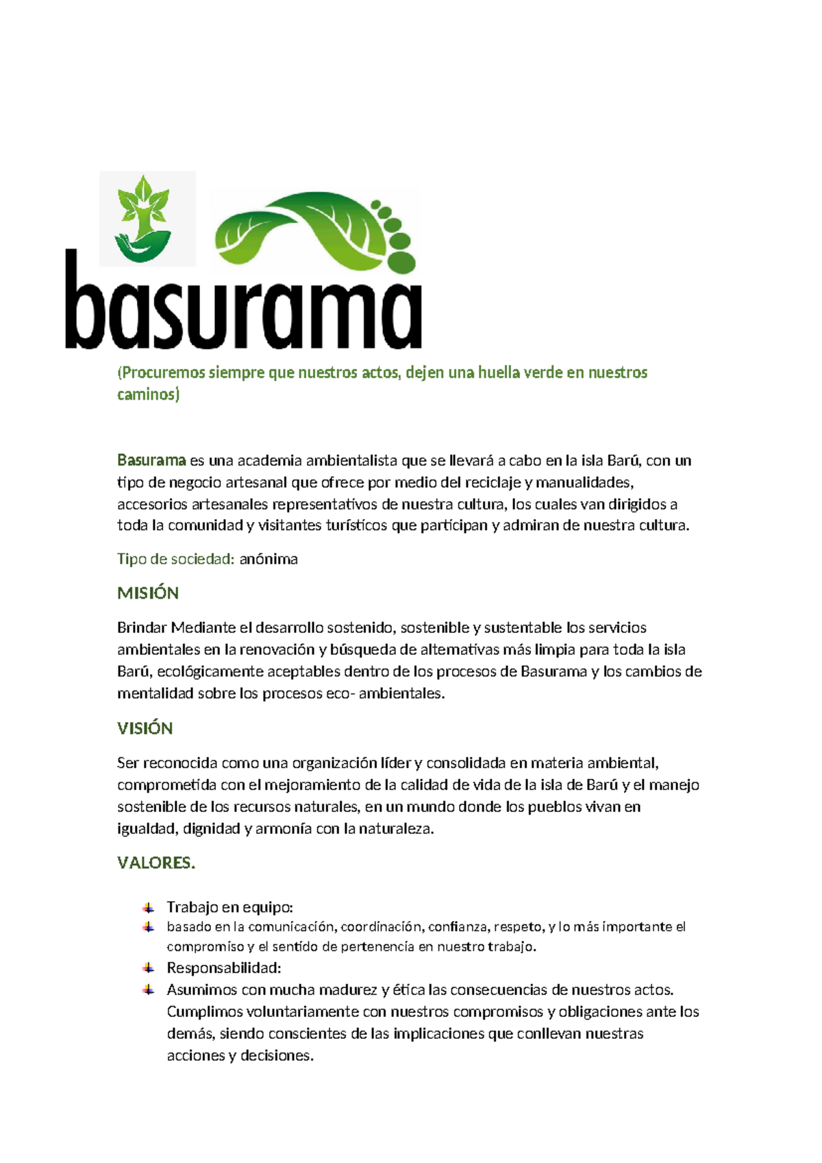 Basurama - proyecto de basura - (Procuremos siempre que nuestros actos ...