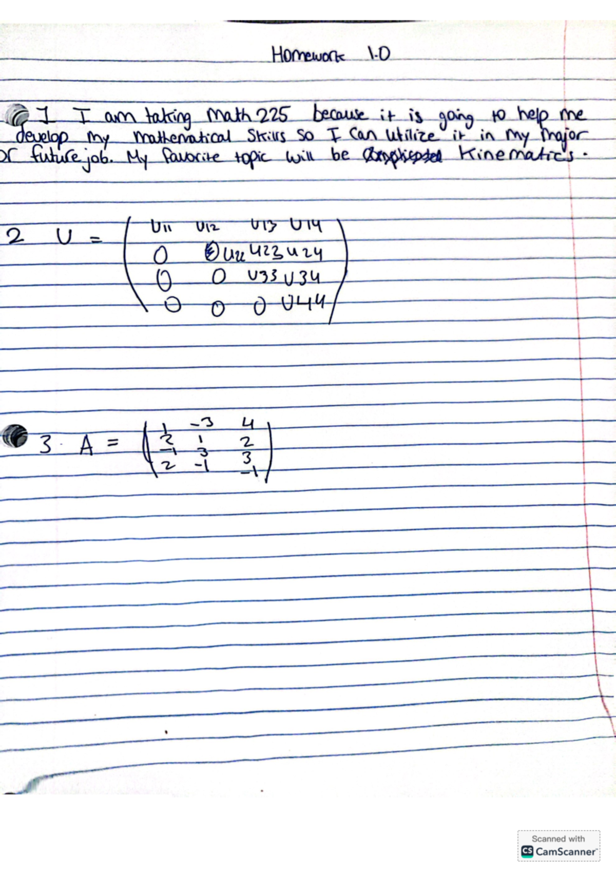 Cam Scanner 08-21-2024 22 - Homework 1 C 1 I am taking Math 225 because ...