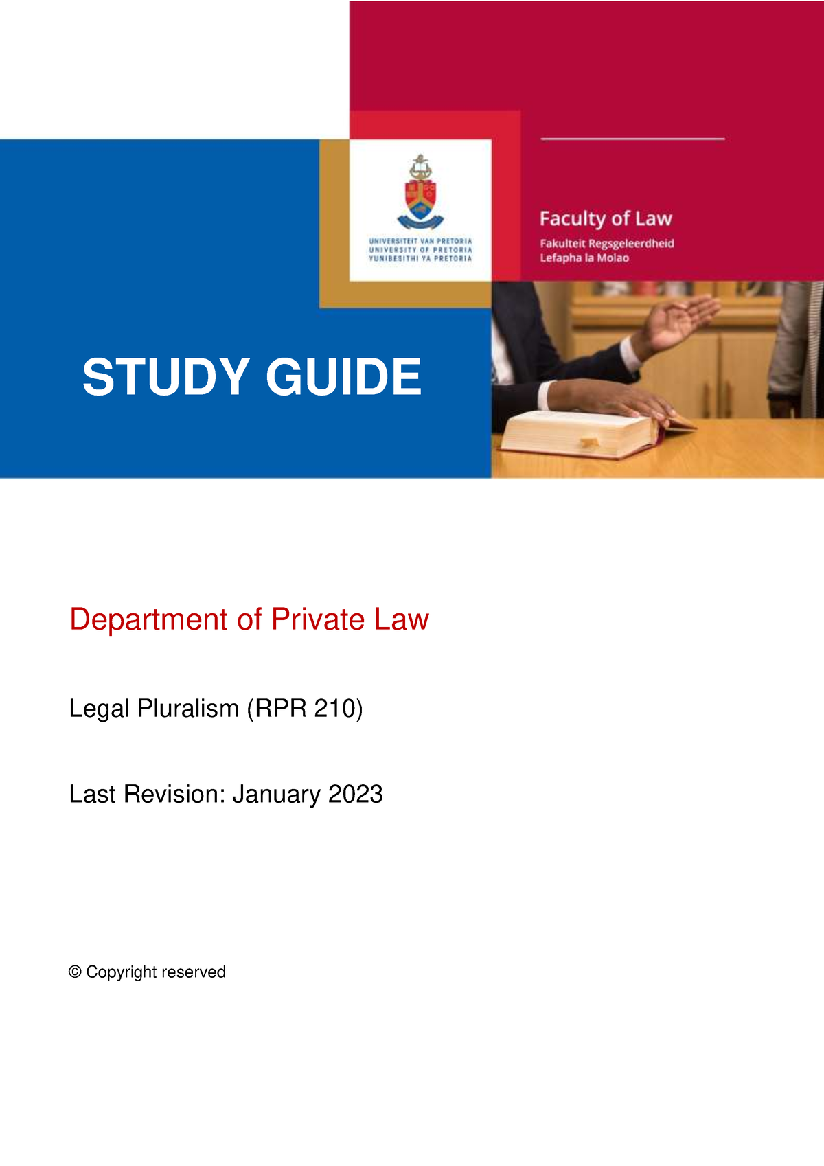 rpr210-study-guide-2023-department-of-private-law-legal-pluralism