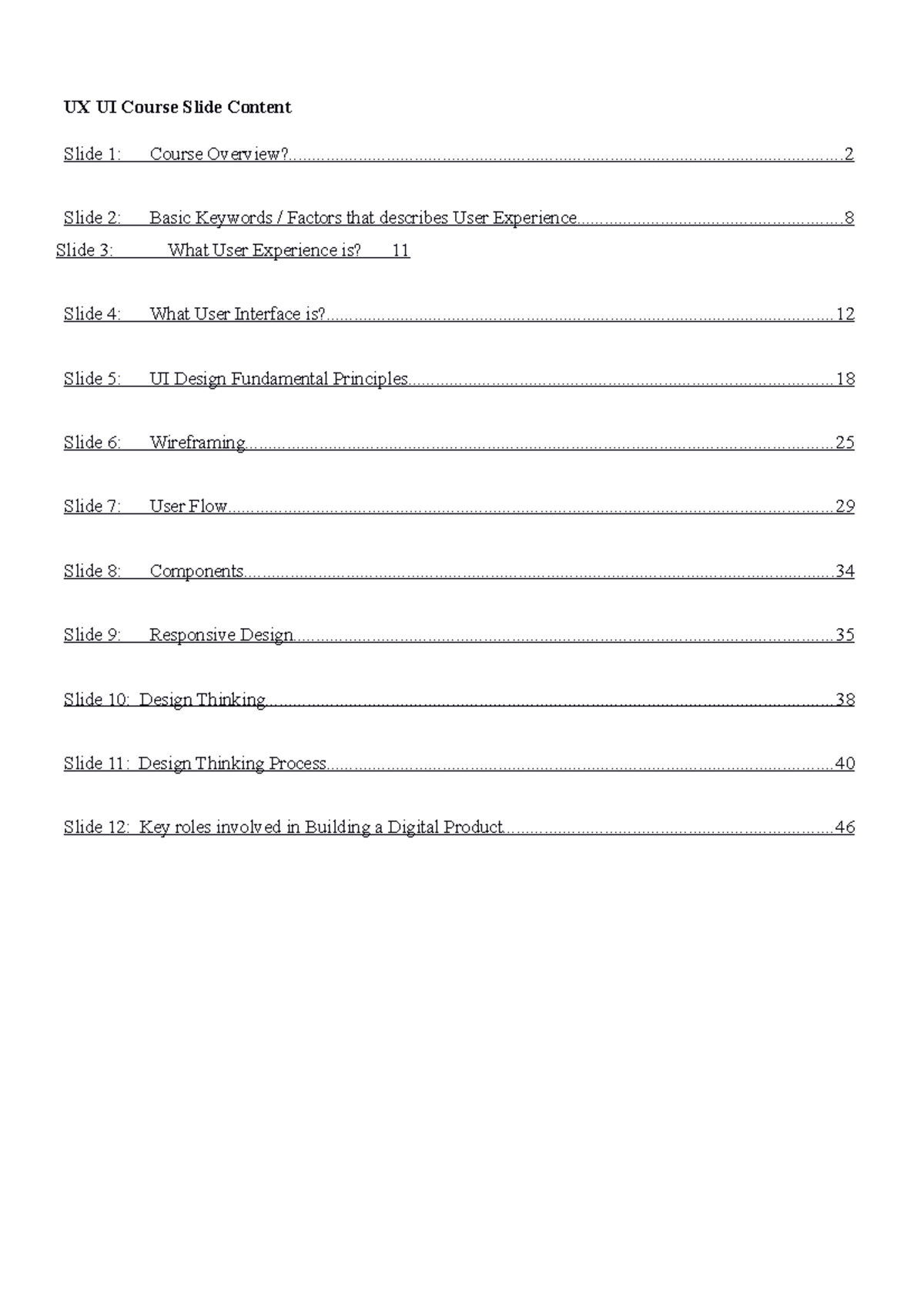 UI UX Students Handbook v2 (Reviewed) - UX UI Course Slide Content ...