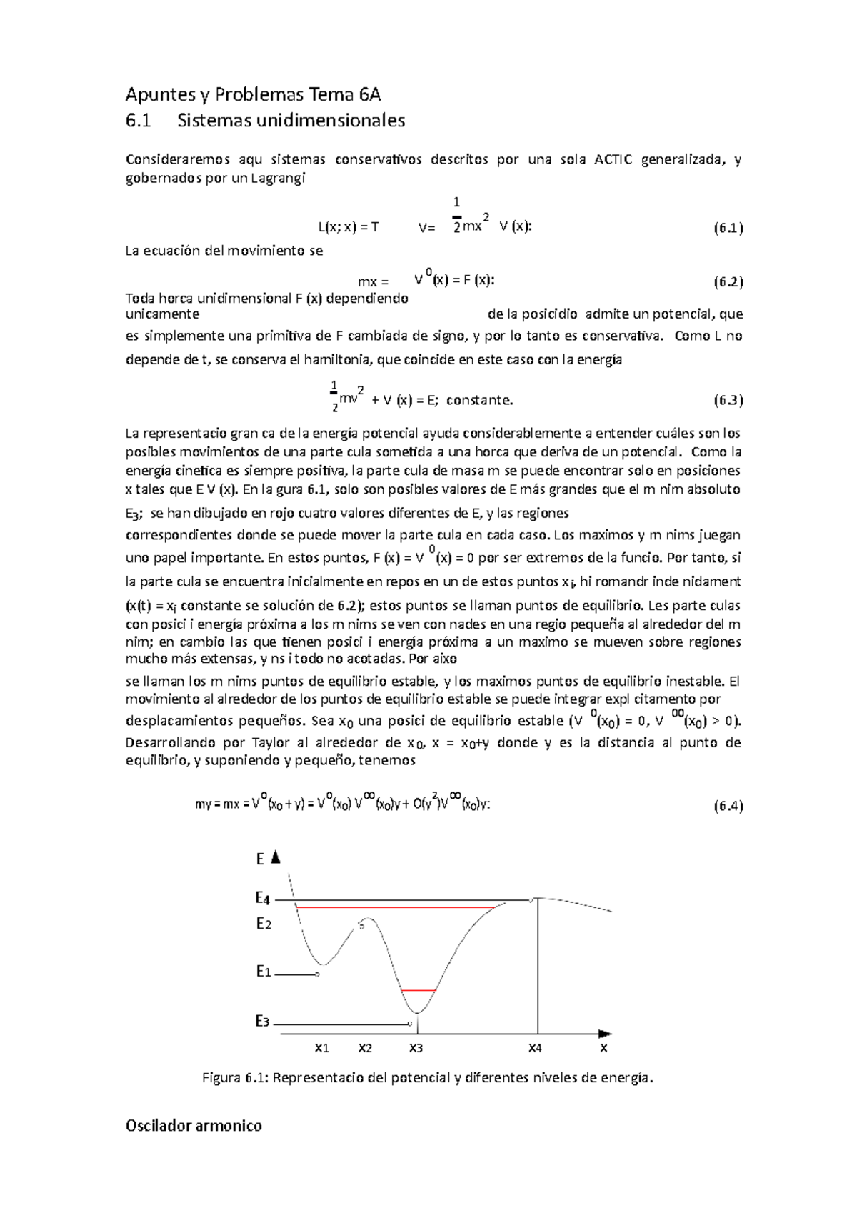 Apuntes Algebra Lineal Esp Tema 6A Mec Docx Apuntes Y Problemas Tema