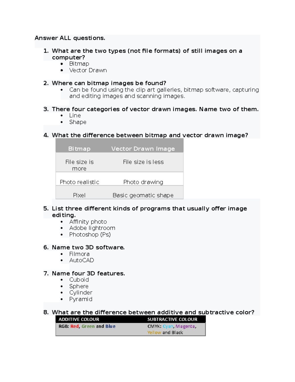 Azreena Binti Sebli Answer Topic 3 2018 436448 Word Answer All Questions 1 What Are The Two Studocu