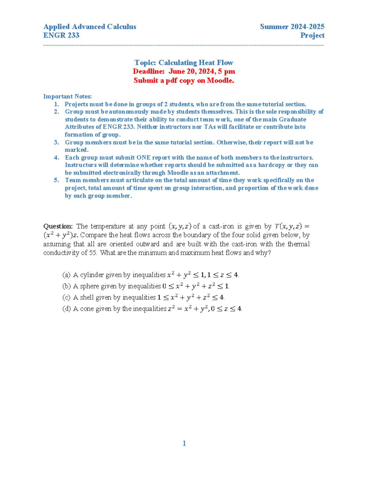 ENGR233-Project-Summer 2024 - Applied Advanced Calculus Summer 2024 ...