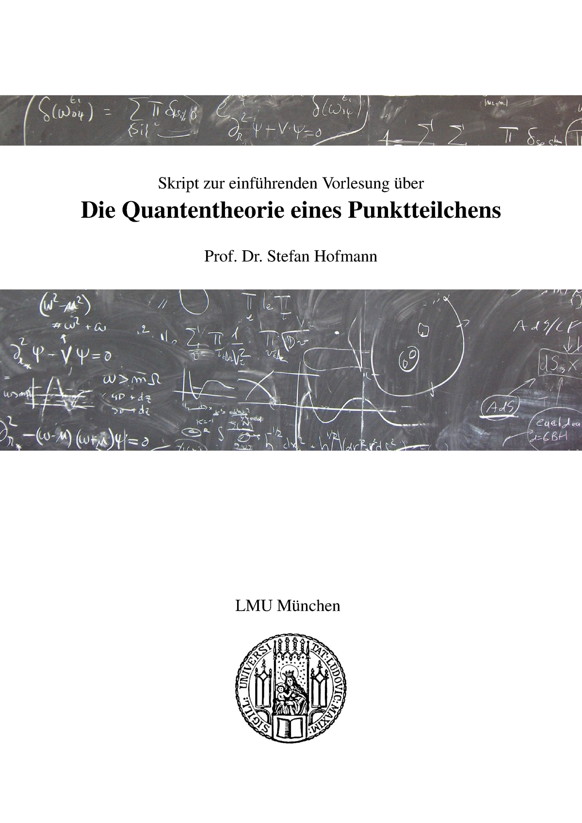 Skript - Vorlesungsnotizen Vorlesung Komplett - Skript Zur Einführenden ...