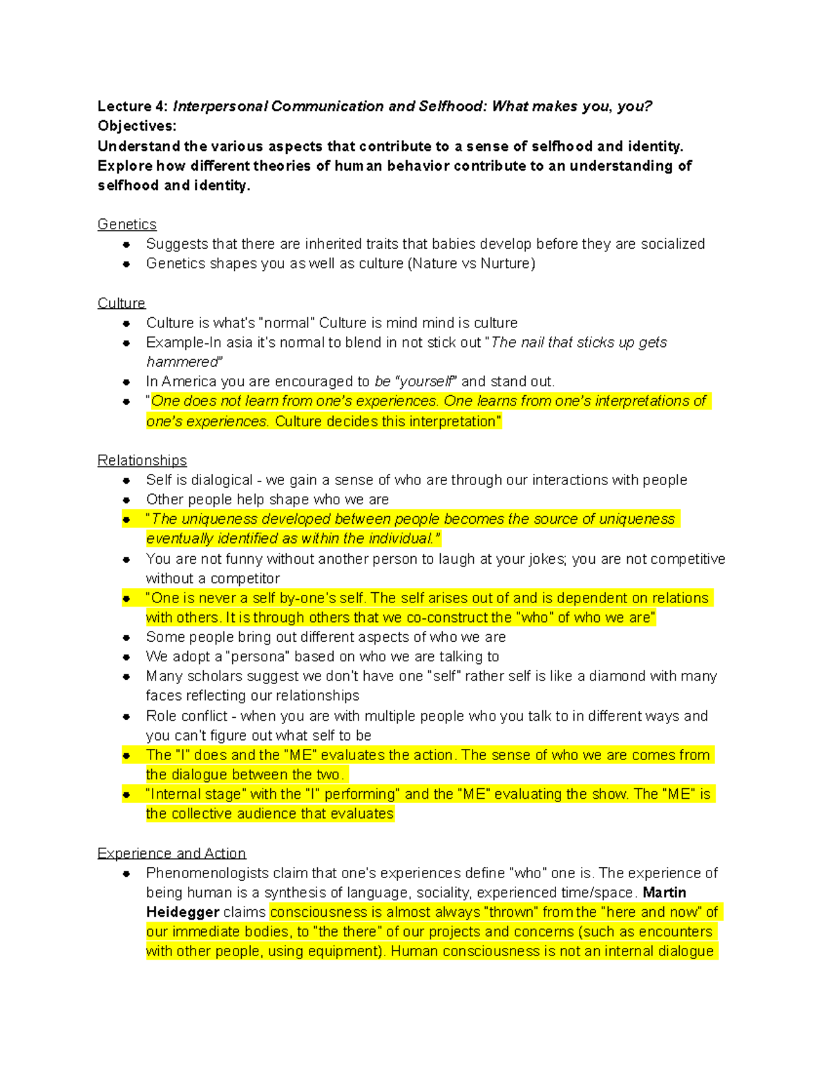 Comm exam 2 - Exam 2 study guide - Lecture 4: Interpersonal ...
