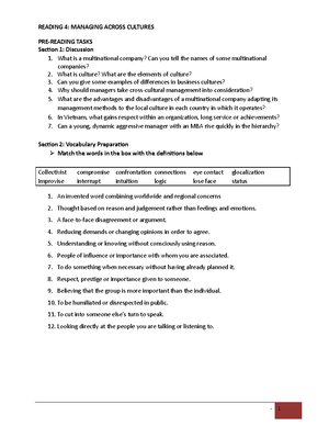 Module 3 - Toeic - Vocabulary - Tiếng Anh HP4 - Đại Học Kinh Tế TPHCM ...