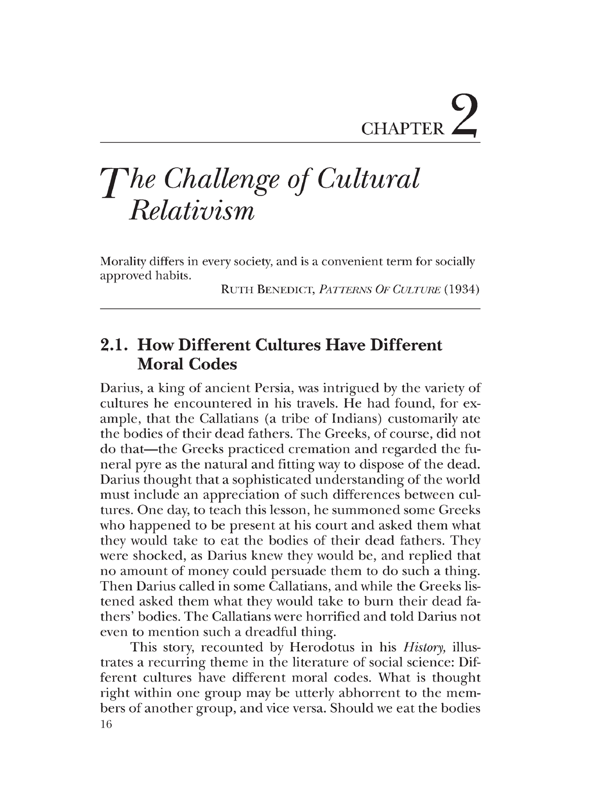 essay about cultural relativism in our society brainly