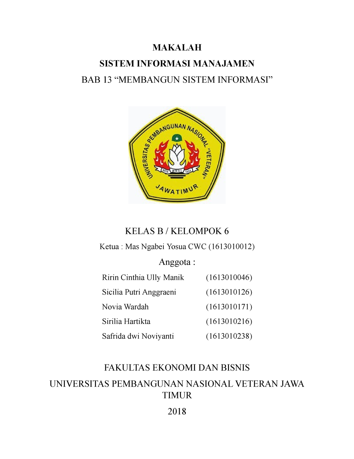 Membangun Sistem Informasi - MAKALAH SISTEM INFORMASI MANAJAMEN BAB 13 ...