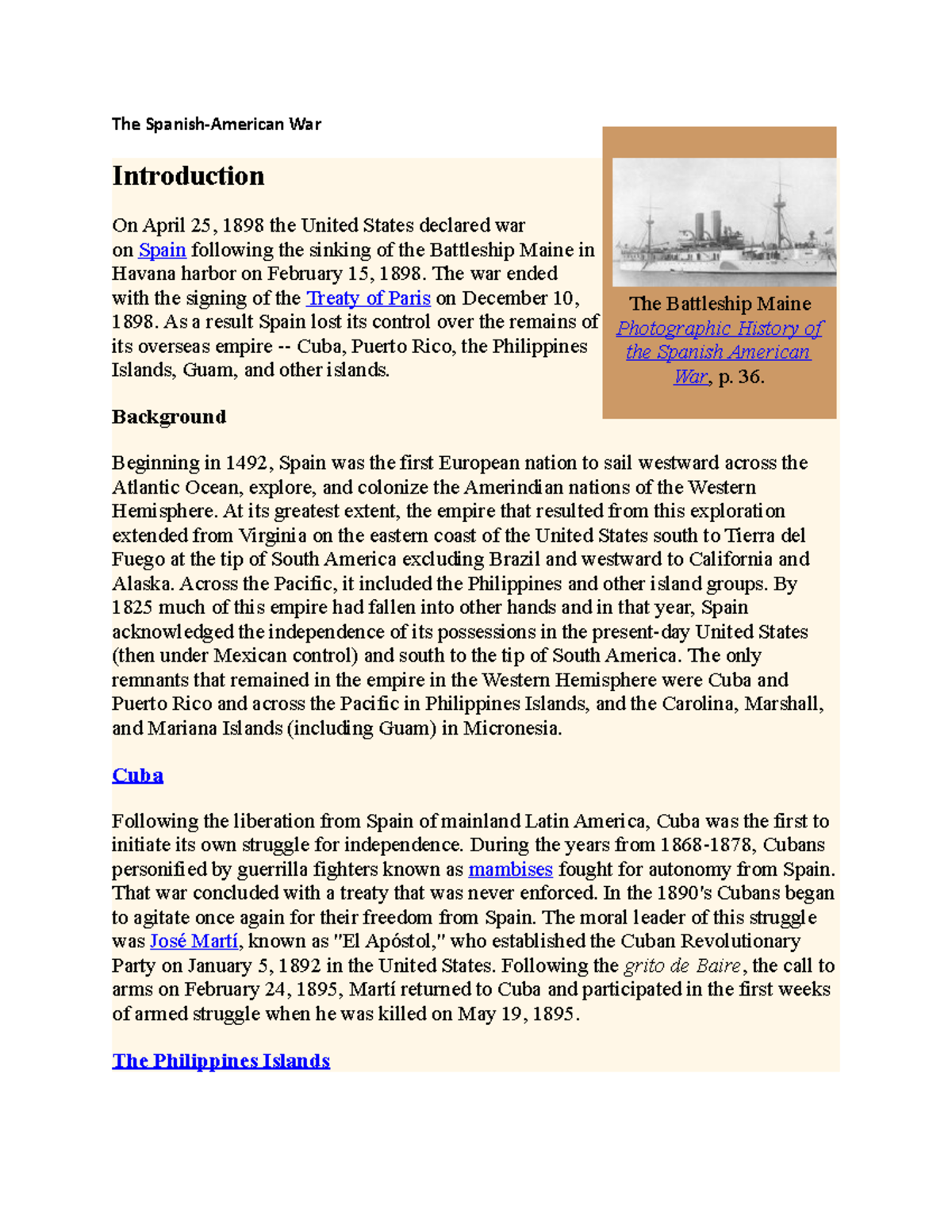 the-spanish-american-war-the-spanish-american-war-introduction-on