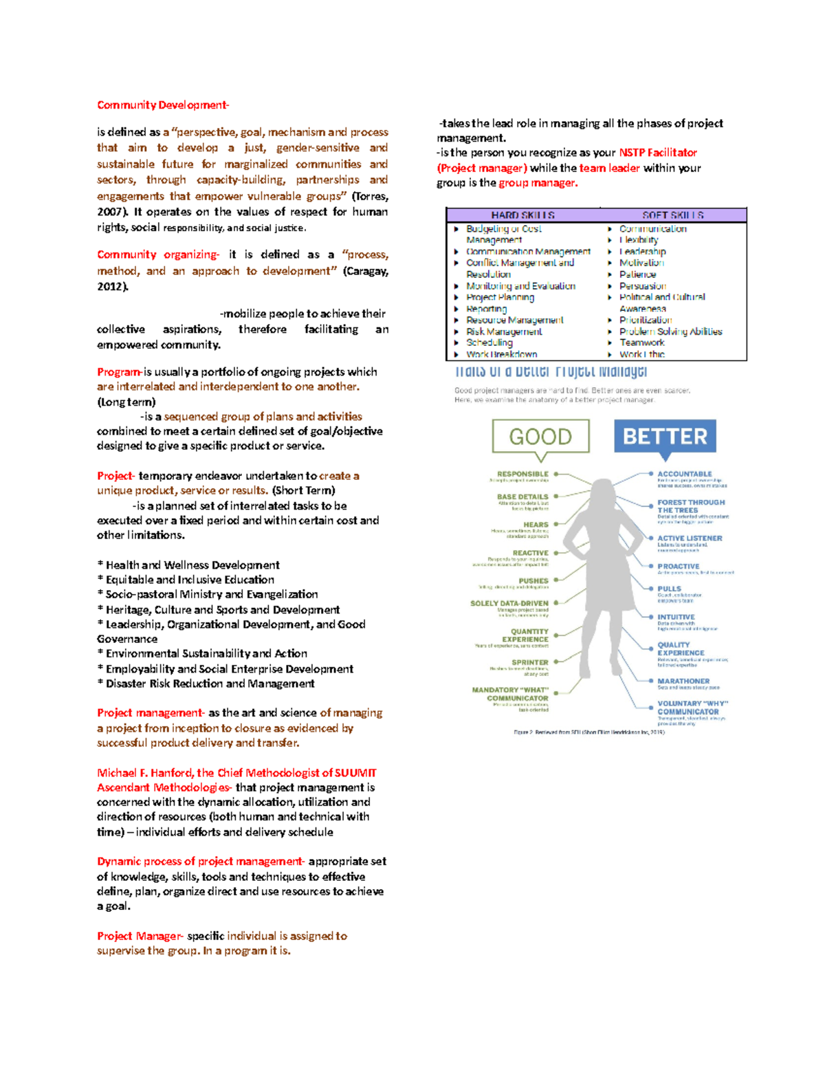 Chapter-6-Reviewer - Lecture notes 1-3 - Community Development- is ...