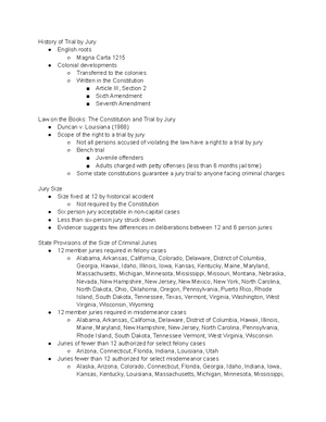 Sentencing - Source is combination of lecture and summary of lecture ...