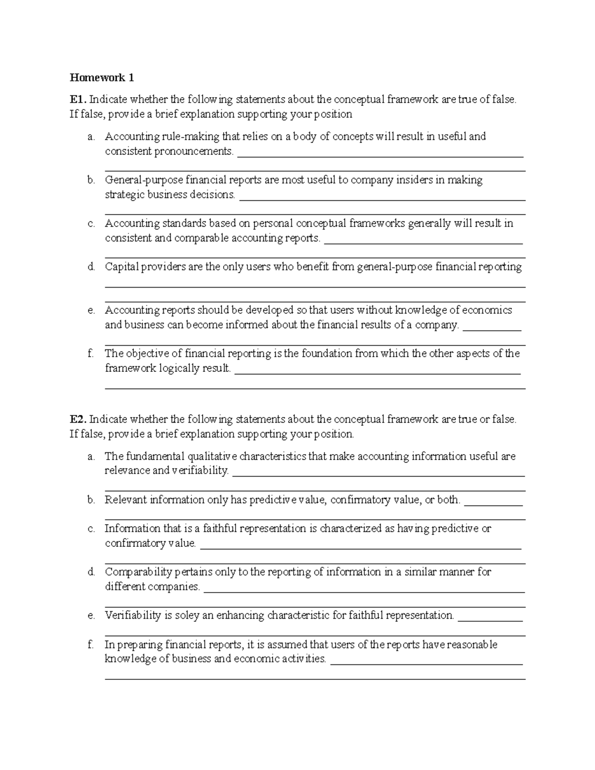 Chapter 1 practice material - Accy 303 - Ole Miss - Studocu