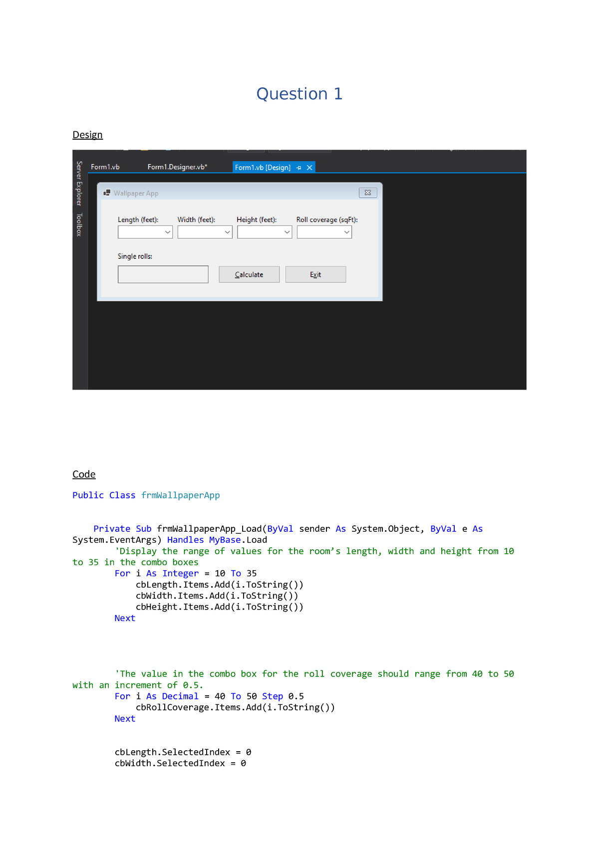 programming 511 assignment answers