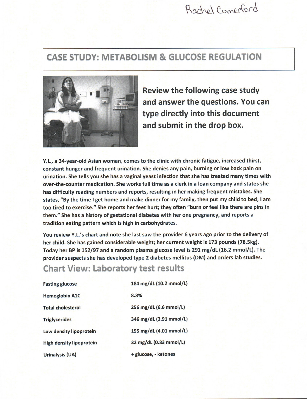 metabolism 3.0 case study test part 1