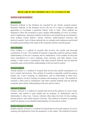 bibliography for research methodology