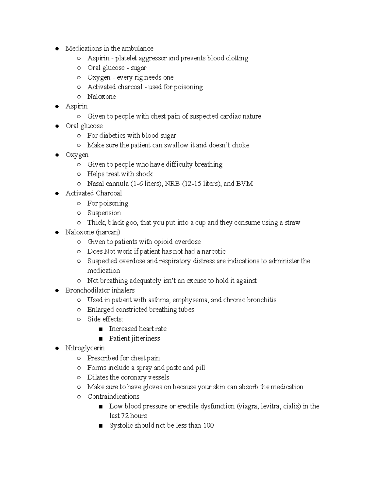 Chapter 18 - General Pharmacology ) - Medications in the ambulance ...