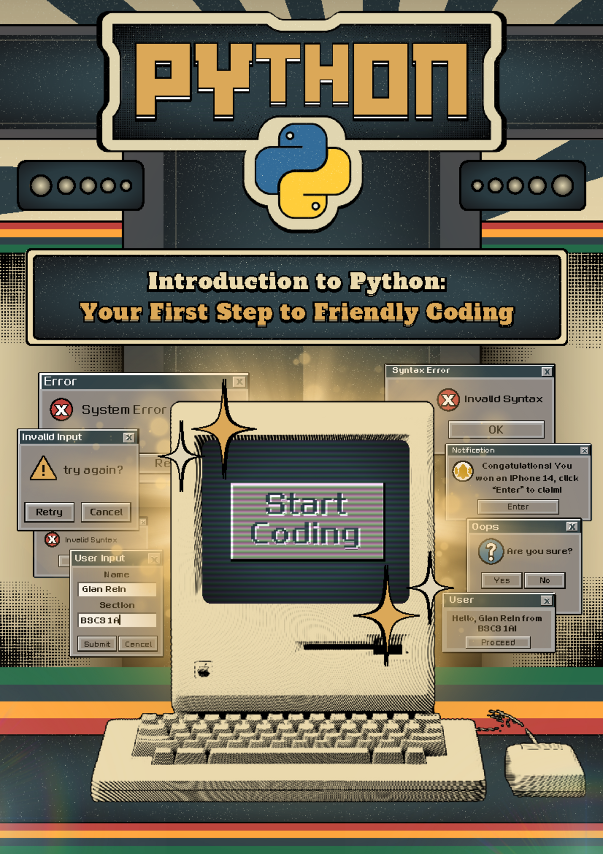 Poster - Introduction to Python - PPYY TTHH OONN xx ####### xx Invalid ...
