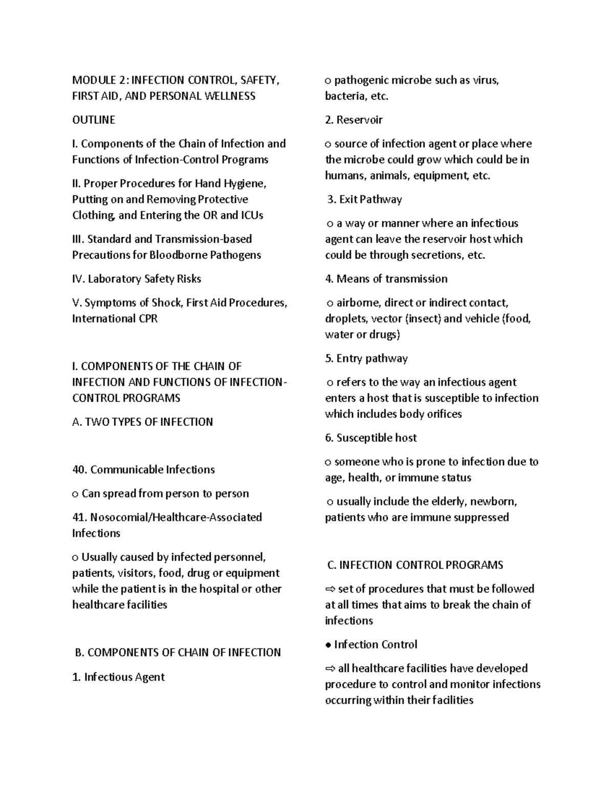 Module 2 Lesson 1 Summary - Principles Of Medical Technology Practice 2 