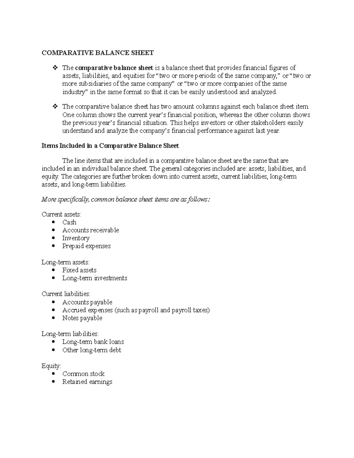 comparative-balance-sheet-comparative-balance-sheet-the-comparative