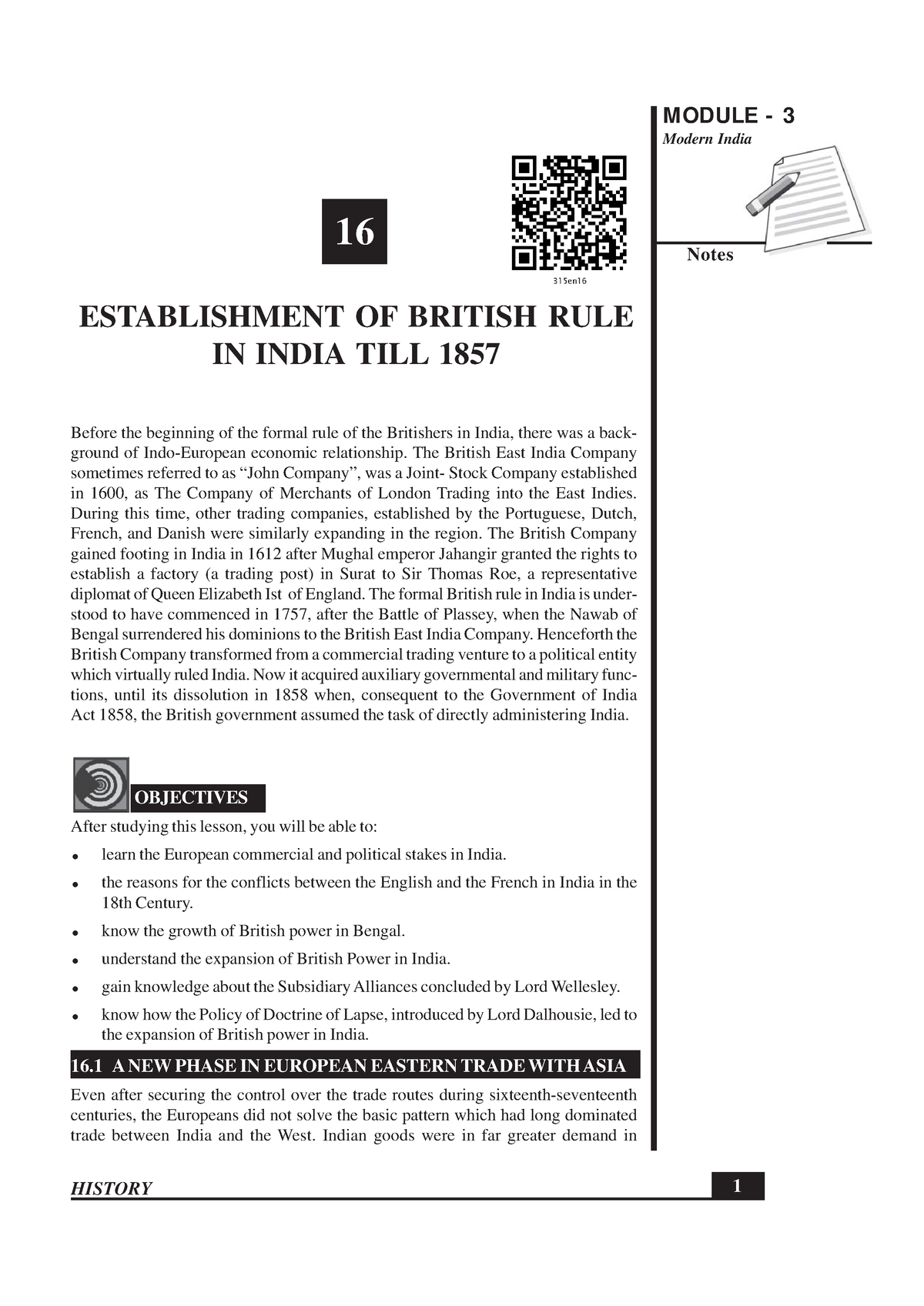 write an essay on british rule in india