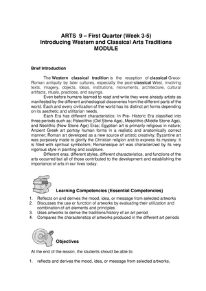 Health 9 Quarter 1 Module 2-4Week2-4 - HEALTH 9 MODULE WEEK 2 To 4 ...