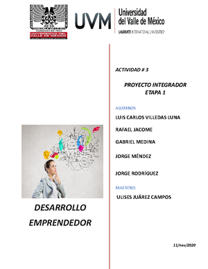 Cuadro Comparativo Desarrollo Emprendedor Act Cuadro Comparativo The