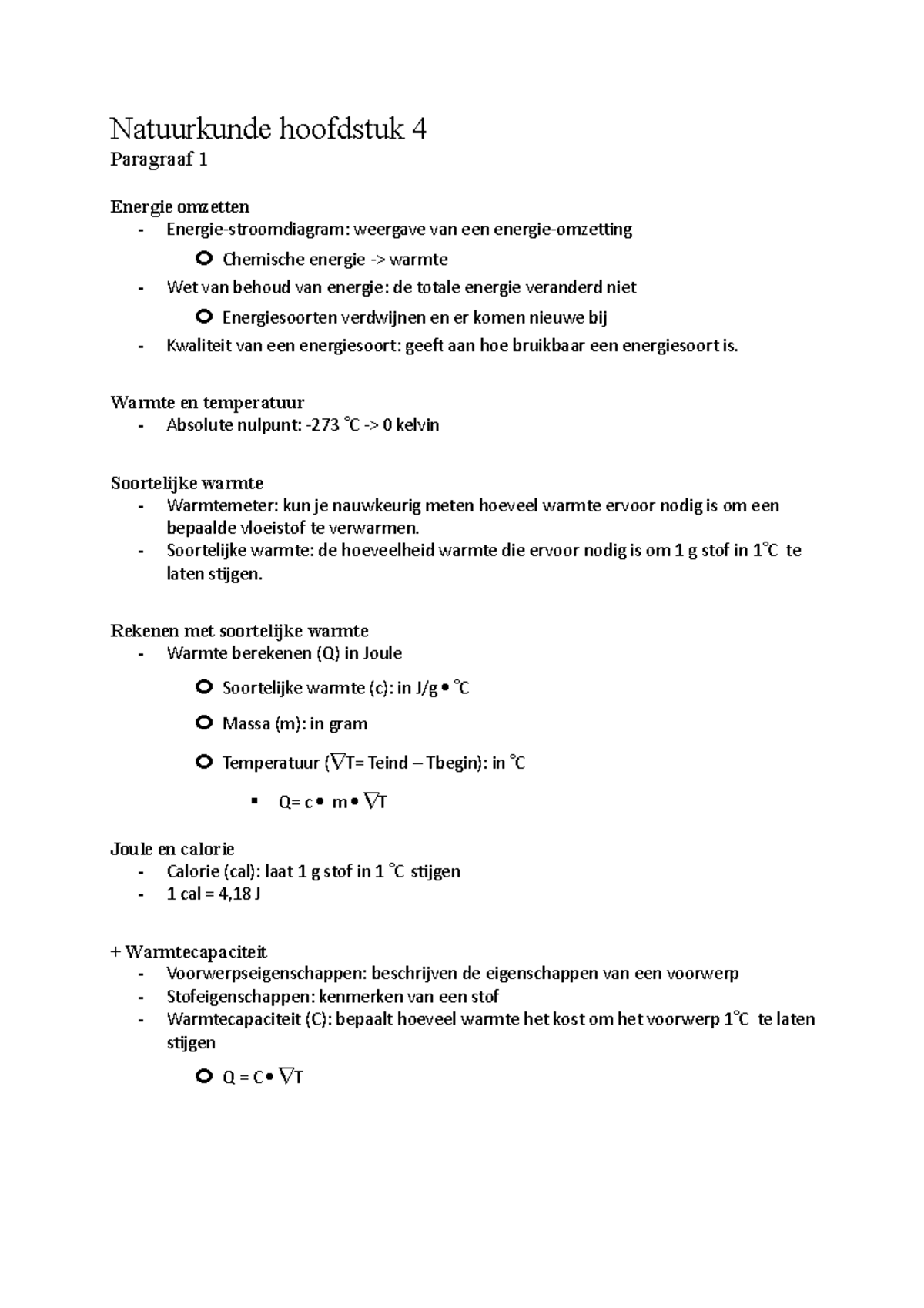 Natuurkunde Hoofdstuk 4 VWO 3 - Natuurkunde Hoofdstuk 4 Paragraaf 1 ...