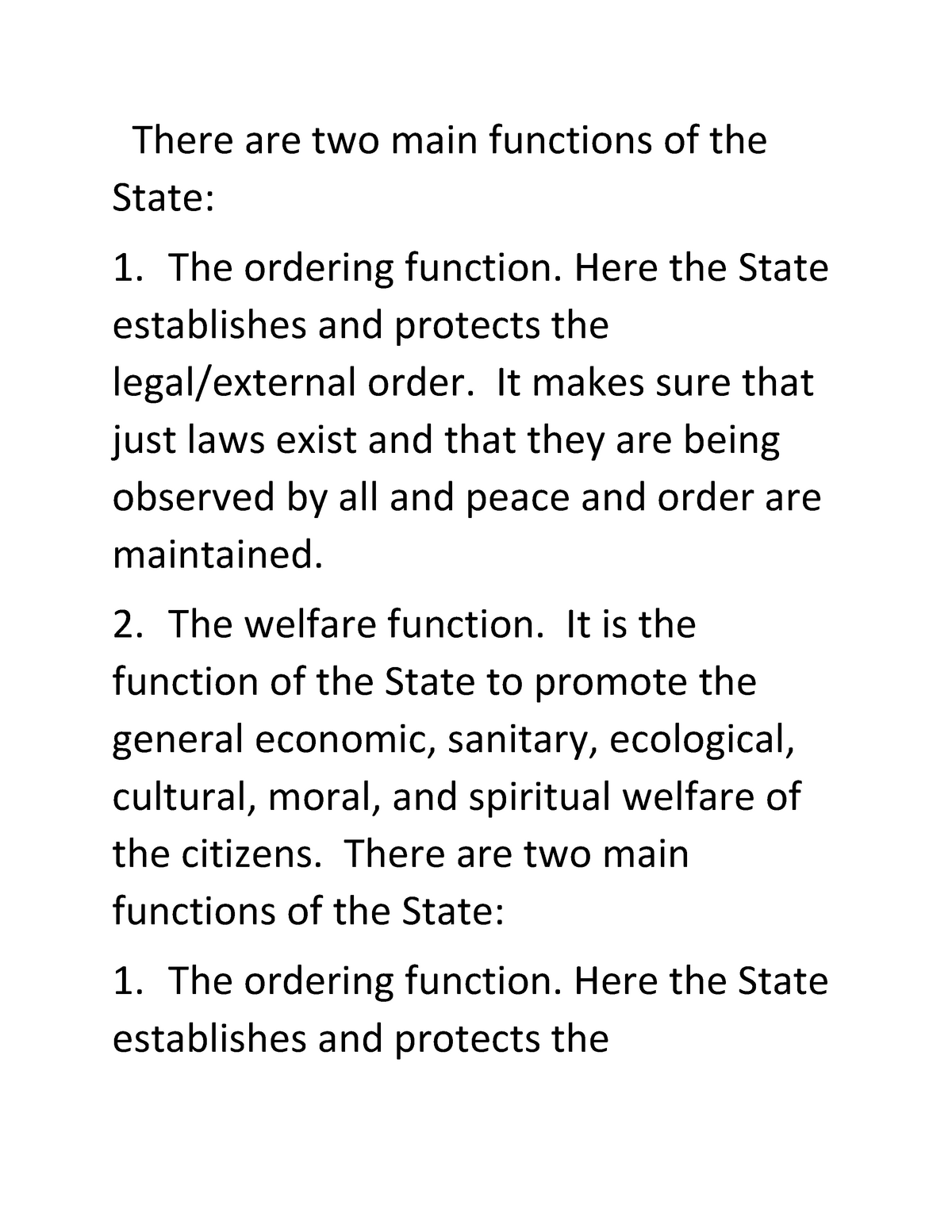 there-are-two-main-functions-of-the-state-there-are-two-main