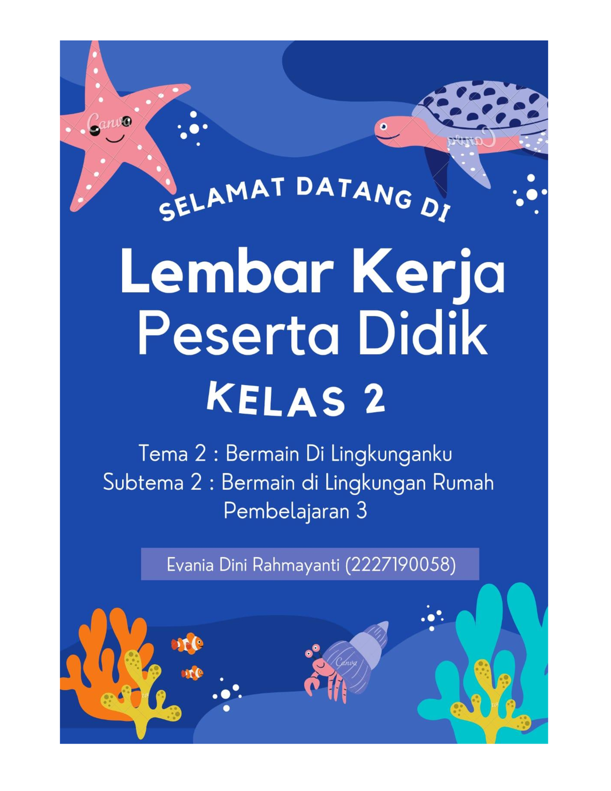 Lkpd Kelas 2 Tema 2 Subtema 1 Pembelajaran 3 Lembar Kerja Peserta Didik Lkpd Tematik Kelas 2 4953