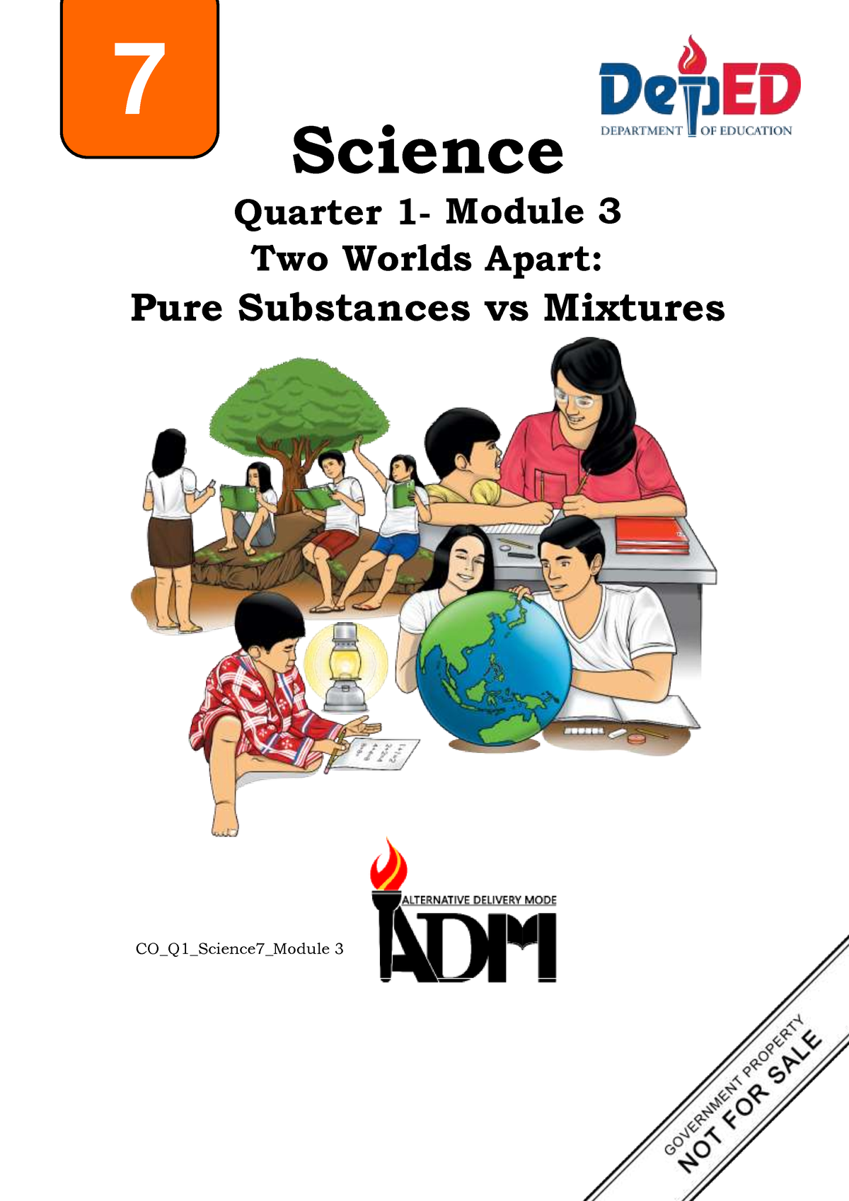 Science 7 Q1 Mod3 Two-worlds-apart-pure-substances-vs - Science Quarter ...