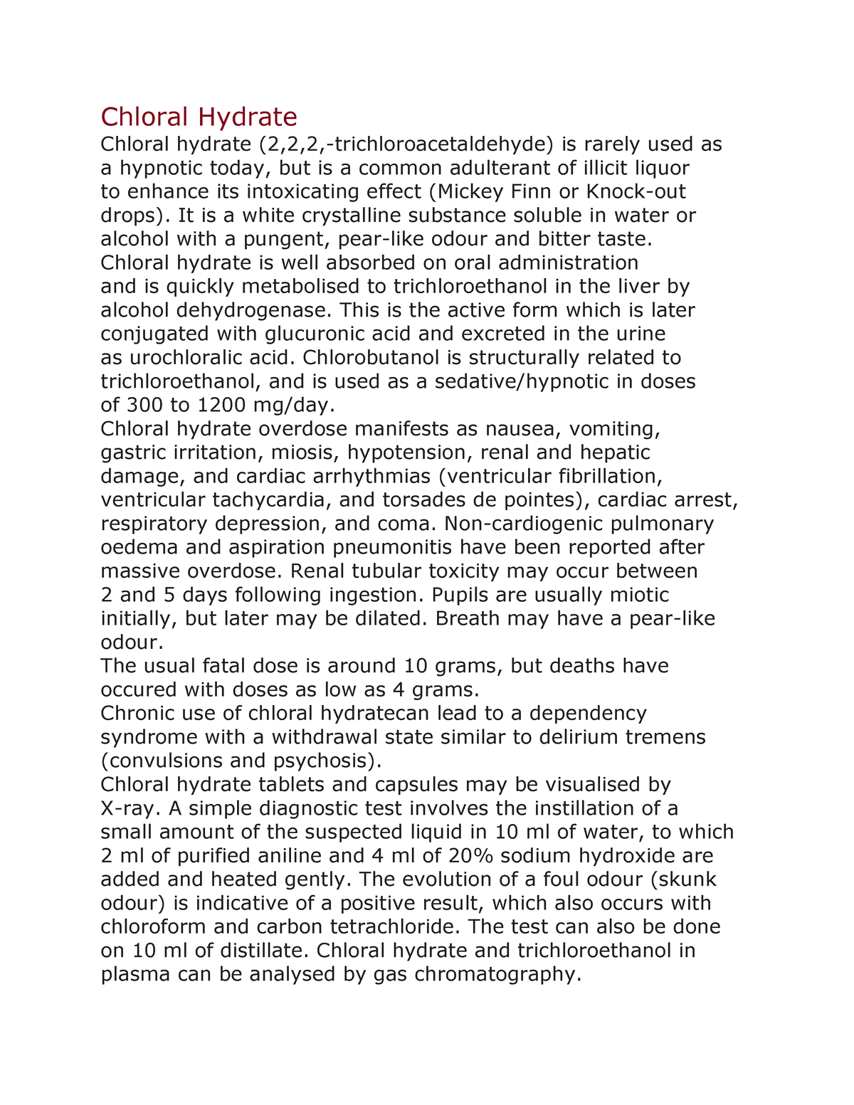 Chloral Hydrate Chloral Hydrate Chloral Hydrate 2 2 2   Thumb 1200 1553 