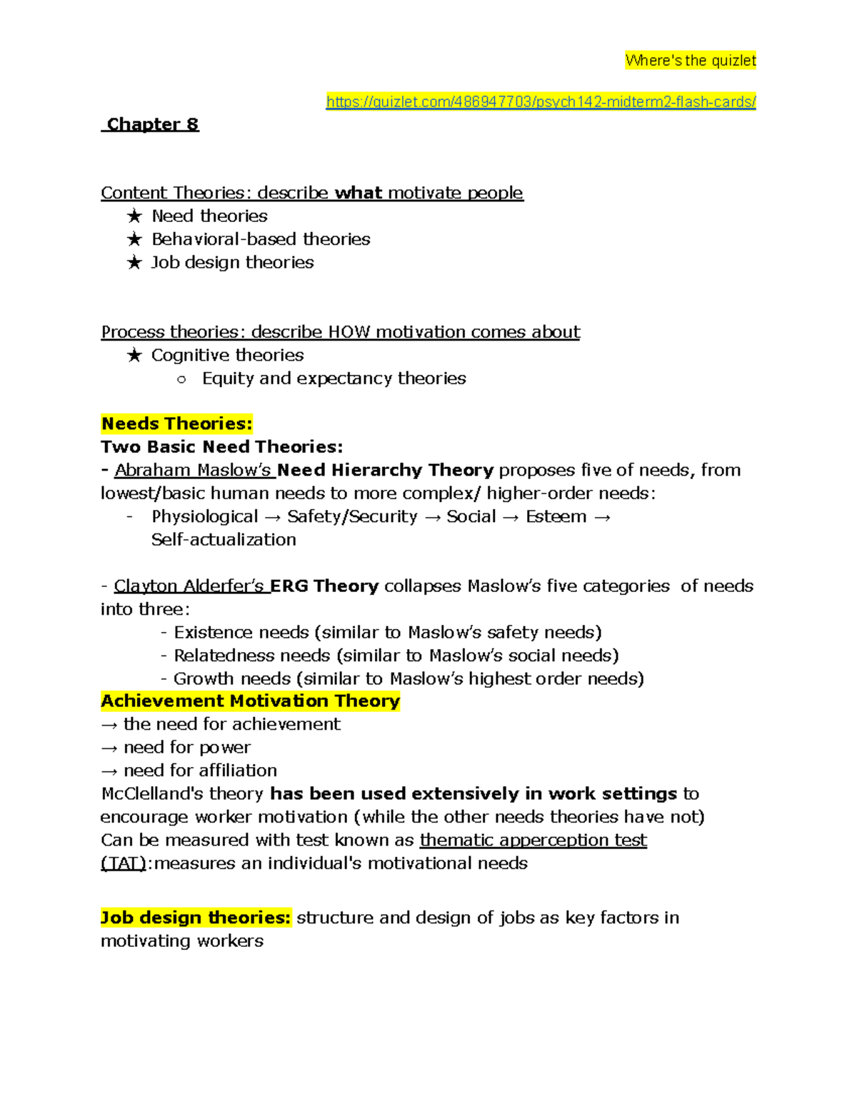 Psych 142 Midterm 2 Group Study Guide - Quizlet/486947703/psych142 ...